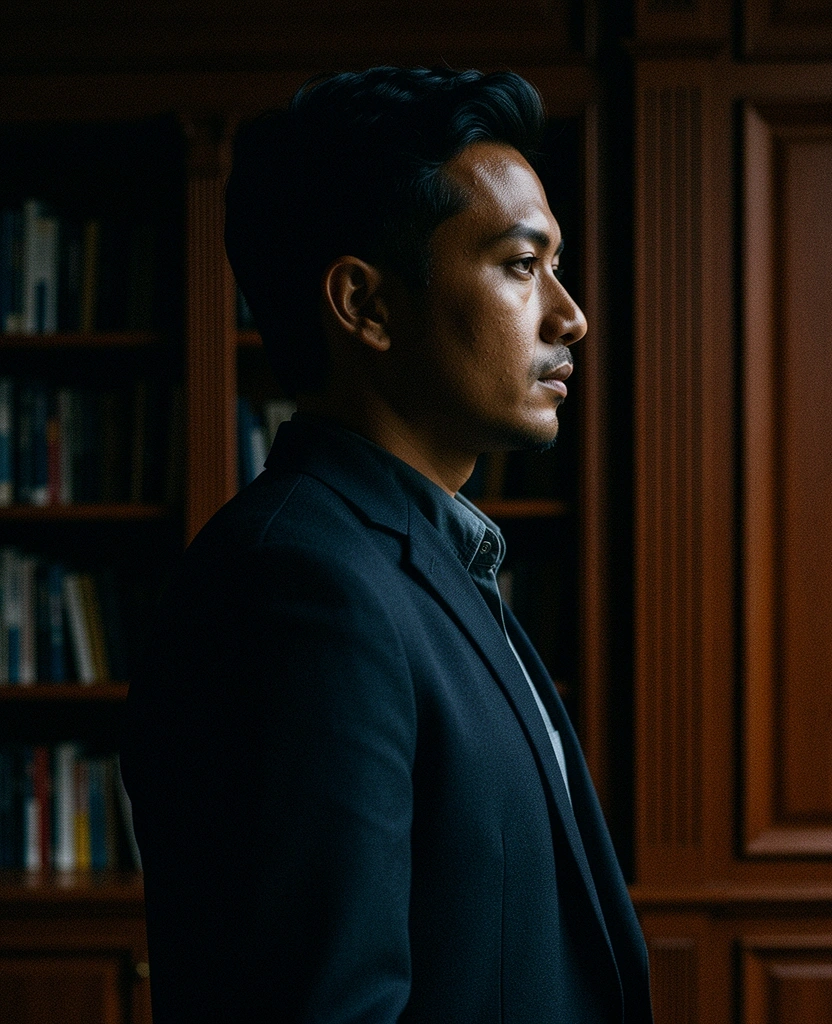 Editorial leadership portrait